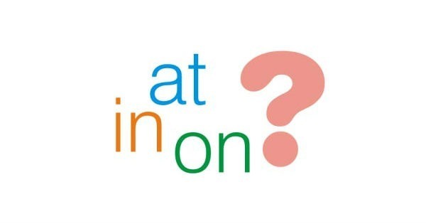 In, On , At ! Confusing Prepositions of Place